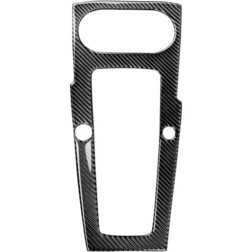 Fit For Audis old A3 carbon fiber gear panel with two-hole decoration car accessories car accessories