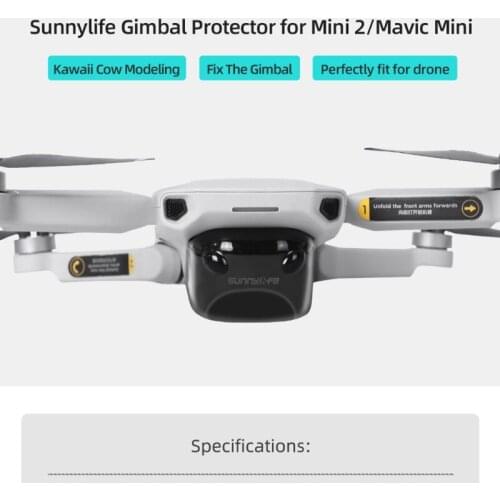 Transparent Camera Lens Cover Case for-DJI Mavic Mini/Mini 2 Gimbal Protectors