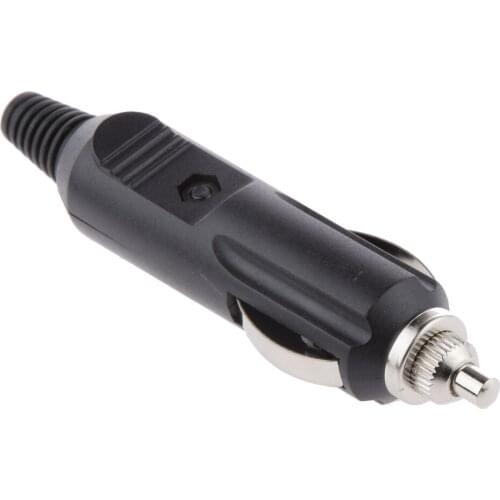 12v Male LED Car Lighter Power Socket Plug Connector 5A With Fuse Cigarette lighter Plug Connector - Plug Mounting