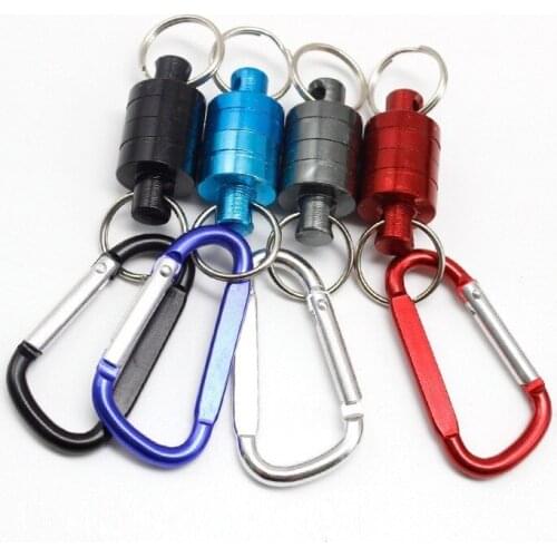 Strong Magnetic Clasps Quick Release Carabiner Portable Outdoor Sports Climbing Wireless Retention Rope Mountaineering Buckle