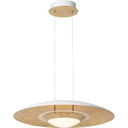 Lampara de techo led 24W, estilo contemporáneo, elegante y simple ,tono de luz cálida 3000K 2400 lúmenes, acabado oro