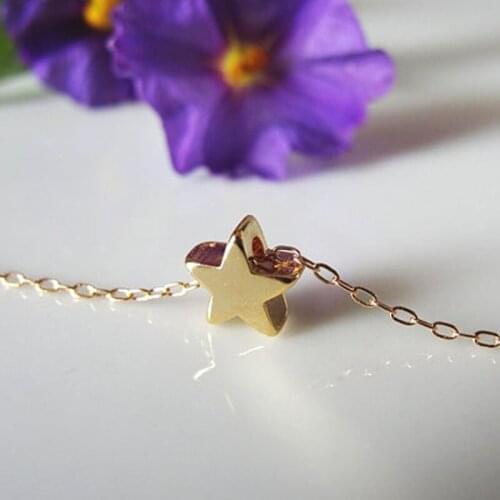 Hot New Design Fashion High quality present star pendant necklace Statement jewelry for women collares vintage