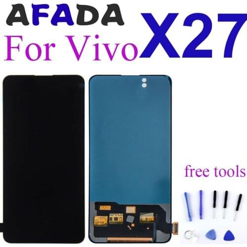 6.39'' LCD Display For Vivo X27 LCD Display Screen Touch Panel Digitizer Assembly For Vivo X27 LCD Display Repair Replacement