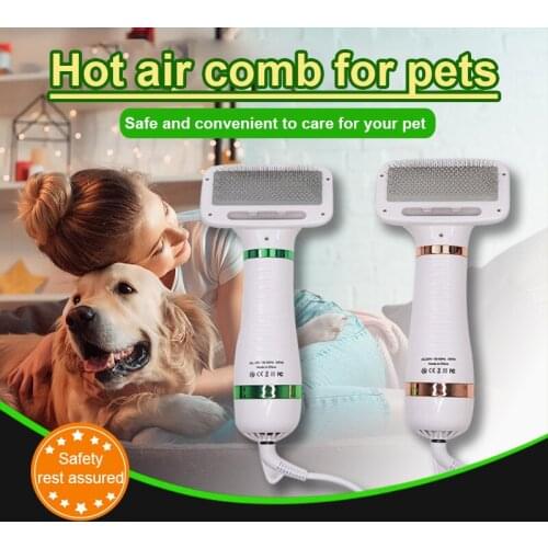 1Pcs Asciugacapelli Per Animali Domestici Pettine Elettrico Ad Aria Calda Per Animali Domestici