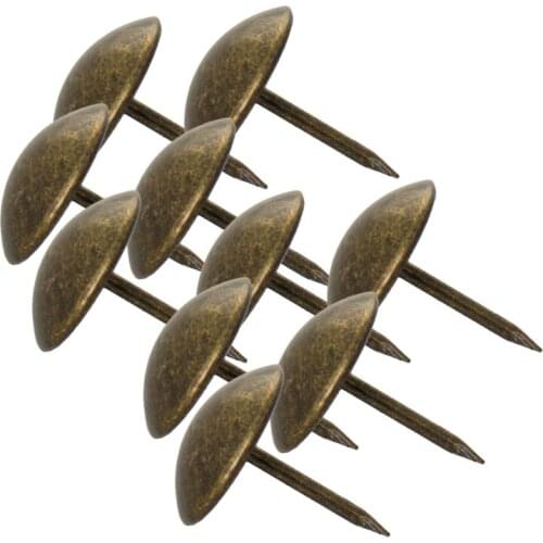 19x23x5mm 16x20x5mm Round Head Decorative Nails Antique Upholstery Tack Furniture Nails Iron Home Office Decoration Modern