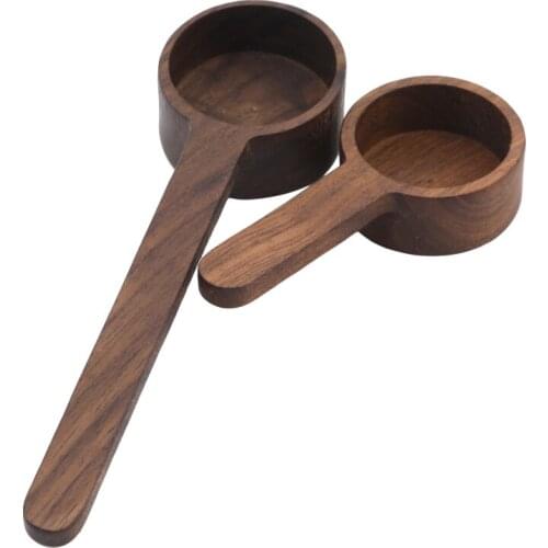 2021 Practical Spoon Durable Creative Measure Spoons Household Tools Wooden Coffee Bean Spoon Milk Powder Measuring Spoon