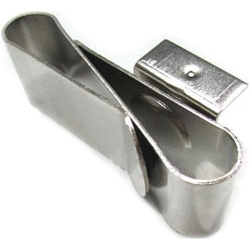 Strong Magnetic Billiard Ball Pool Cue Chalk Holder Stainless Steel S Shape Clip Compact Size Portable Professional Snooker