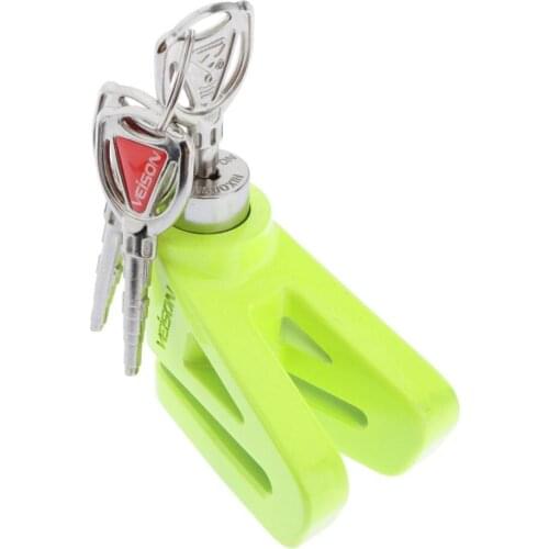 New DX7 Disc Brake Lock Alarm Warning Padlock Zinc-alloy Waterproof Scooter