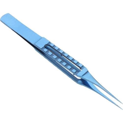 Titanium Alloy Tweezers Pointed Nippers for Ingrown Facial Hair Splinter Removal Nail Art Removal Eyebrows Lash Extensions