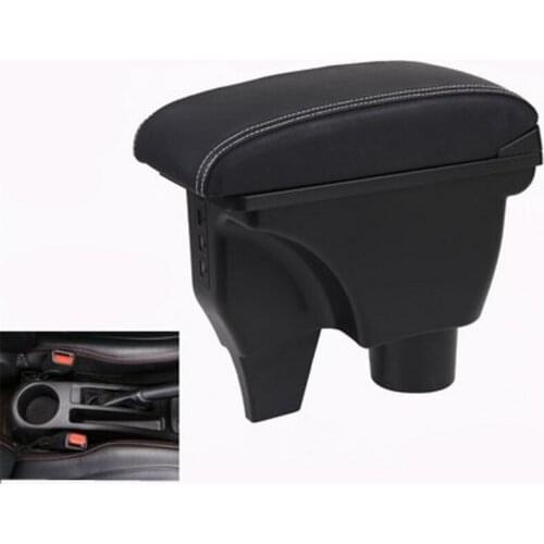 For Yaris Vitz VIOS Vizi armrest box USB interface arm rest accessories decoration car-styling center console auto