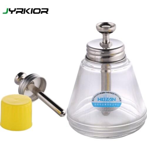 Jyrkior OCA/Loca Glue Remover Transparent Glass Press Automatic Water Pumping Dispenser Alcohol Bottle 150ML