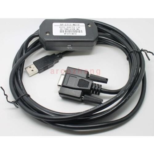 USB-2711-NC13,RS232 Interface, PanelView machine programming cable