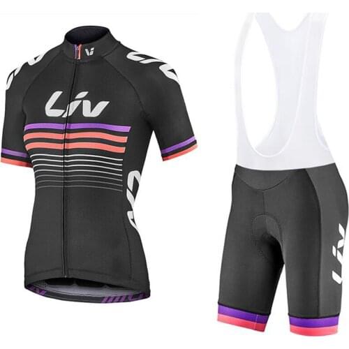Women 2020 TEAM PRO Cycling Clothing jersey Shorts 20D pads set Ropa Ciclismo Quick Dry Bicycle summer Cycling Jerseys bike wear