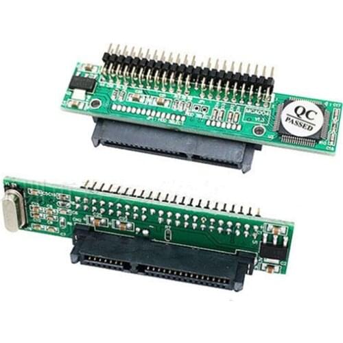 1PCS 1.5Gb/s 44 Pin SATA 2.5" Female to IDE 2.5 inch Male HDD Serial Converter Adapter Hard Drive for DVD CD PC IDE Motherboard