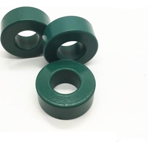 10 pcs Manganese Zinc Magnetic Ring 50x25x20mm Anti-Interference Magnetic Core Filter Green Ring High Frequency and Low