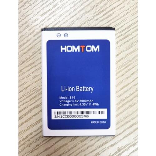 100% High quality New Replacement battery for HOMTOM S16 S7 HT16 HT37 HT7 HT30 HT20 Smart phone