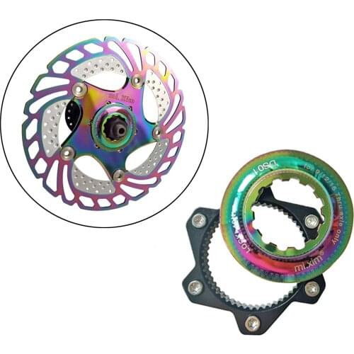 Bicycle To 6-Hole Adapter Mountain Bike Hub Center Lock Conversion 6 Bolt Disc Brake Rotor Bike Accessoires