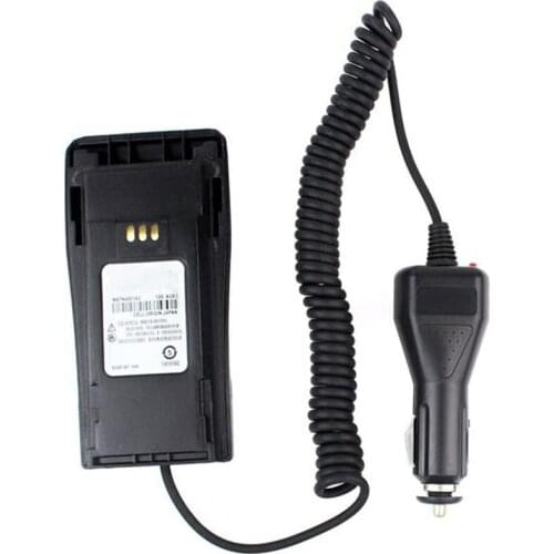 NNTN4851 Battery Eliminator Car Charger Adaptor for MOTOROLA GP3188 GP3688 CP040 CP140 CP250 DP1400 EP450 PR400 Walkie Talkie