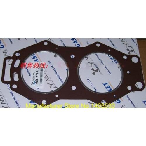 Free shipping cylinder head gasket outboard motor part for Yamaha boat hook 2 stroke 115 HP gasoline engine No.6E5-11181-A0