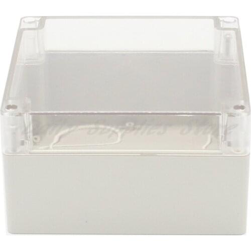 1pcs 160x160x90mm Plastic case Security power supply case Transparent instrument case Outdoor wiring waterproof box