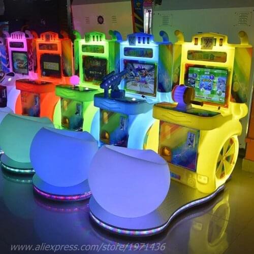Kids Amusement Park Device Coin Token Operated Gun Shooting Games and Fishing Game Machine