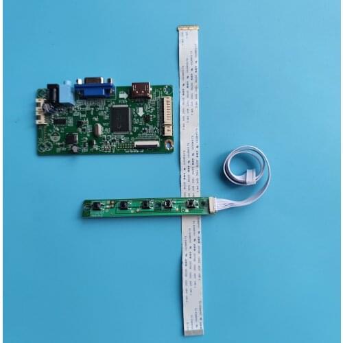 For B156HAN04.0 HW1A LCD EDP Controller board SCREEN display 30Pin KIT VGA monitor 1920X1080 DIY DRIVER 15.6"