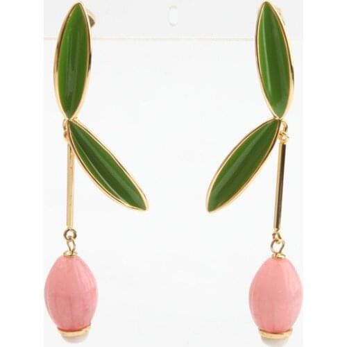 European and American minority jewelry inlaid crystal fashion women casual chic line Earrings