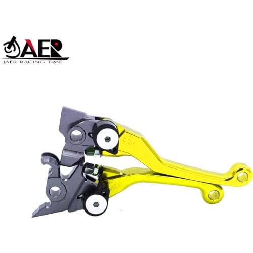 JAER Motorcycle Dirt Bike Brake Clutch Levers For Honda XR250 MOTARD 1995-2007 XR400MOTARD 2005-2008 CRM250R/AR 1994-1998