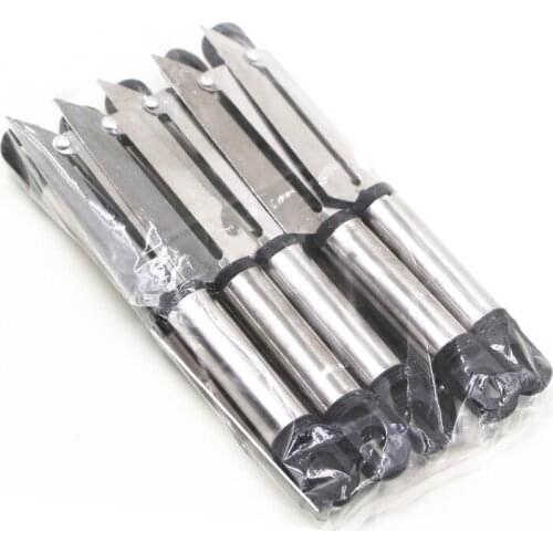 Round head metal handle long peeler knife planer melon fruit planer