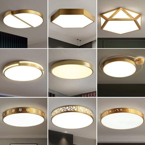 Bedroom lamp, led to absorb dome light ultrathin contracted atmosphere of modern creative new Nordic home room