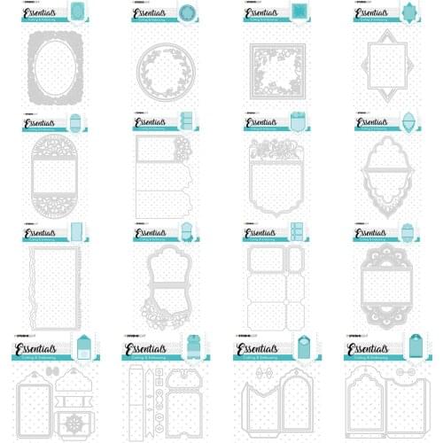 2021 AliliArts Metal Cutting Dies Essentials frame diy Scrapbooking Photo Album Decorative Embossing PaperCard Crafts Die