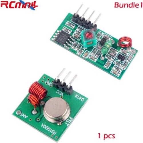 RCmall 433M Wireless Transmitter Module Receiver Sensor Link Kit for Arduino Project FZ0109 FZ0109*5 DIYmall