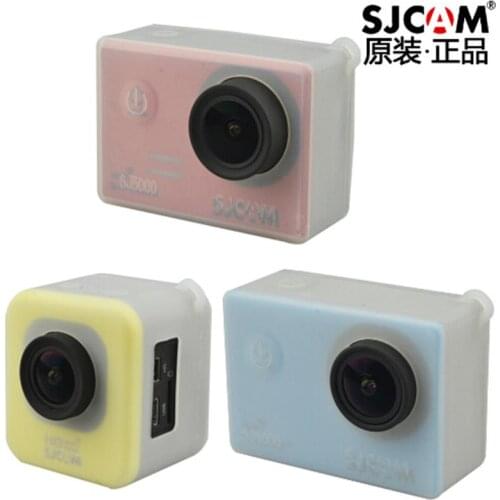 Clownfish Soft Silicone Gel Full Protective Case for SJCAM SJ4000/SJ5000/M10 Plus SJ7000 SJ9000 H9 C30 Action Camera Accessories