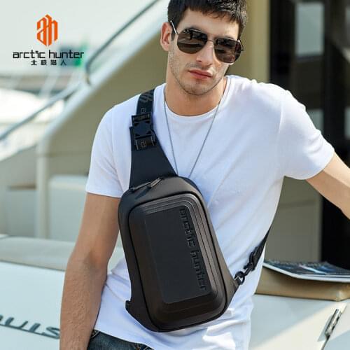 New Mens shoulder bag chest bag Top quality Comfortable and breathable male messenger bag password Anti-theft Crossbody bag