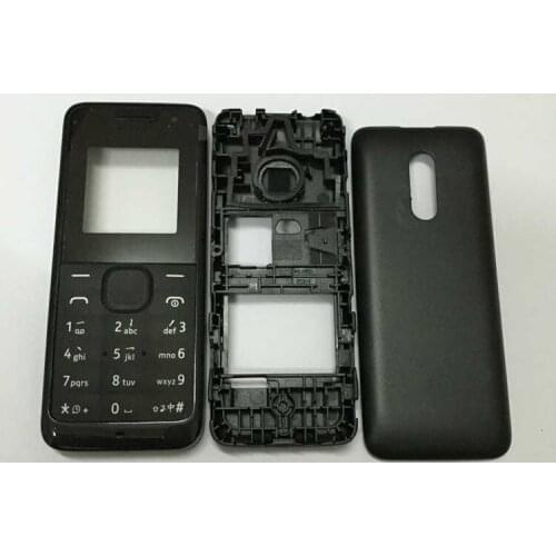 New Full Body Housing Cover Case Keypad for Nokia 105 1050 Rm1133 Rm-1133 Rm1134 Rm-1134 Black Red Blue Replacement