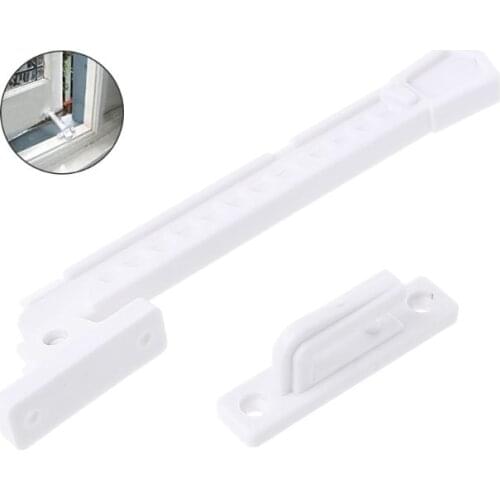New ABS Window Stay Sash Lock With Screws, Child Safety Window Latch, Window Retainer, Window Hardware