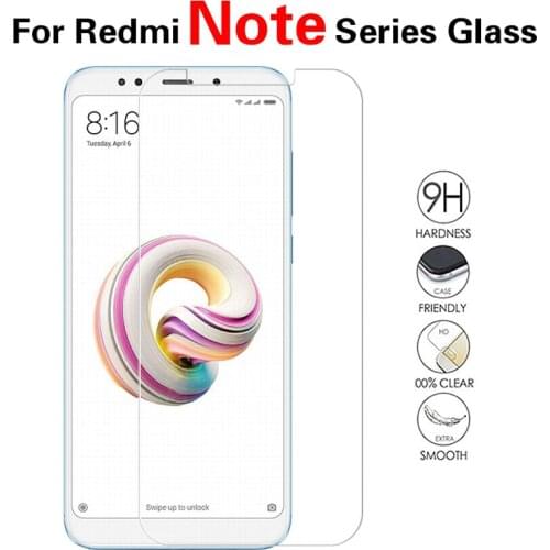 Front Explosion Proof Tempered Glass For Xiaomi Redmi Note Prime 2 3 4 5 4x 8 5A Pro Screen Protector Glass Protective Film