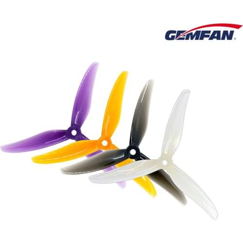 12 Pairs Gemfan Freestyle 5226 Propeller PC Material 3 Blades Light Weight for FPV RC Racing Drone High Efficiency Fast