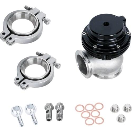 Universal 38mm Turbo Blow Off Valve Dual with Adapter, Clamps & Hose