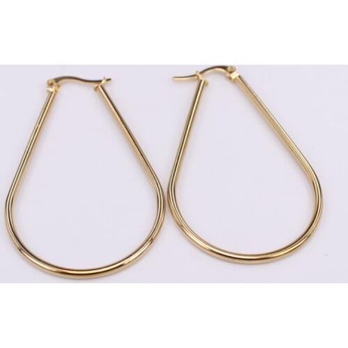Stainless steel jewelry Women exaggerating party gifts 55mm75mm fashion earrings in Europe and America SL72