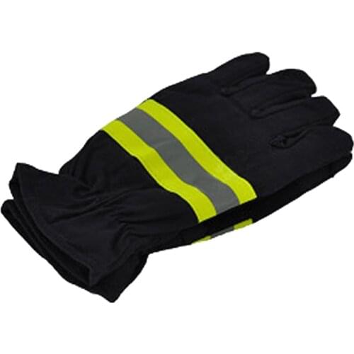 1 pair Fire Rescue Gloves Fire Gloves Fire Retardant Heat Insulation Gloves