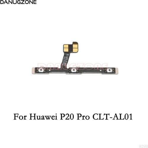 30PCS/Lot For Huawei P20 PRO / P20 Lite Power Button Switch & Volume Button On / Off Flex Cable