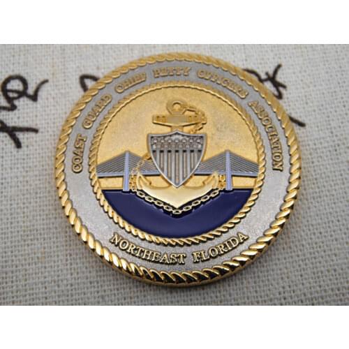 Cheap Custom coin low price coin badge hot sales Military Sandblasting coin medal Factory Outlet Gold plating coin badge FH81021