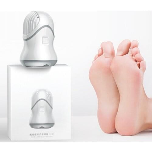 Electric Foot File USB Rechargeable Callus Remover Portable Foot Grinder Pedicure Tools Feet Care Sander for Hard Skin