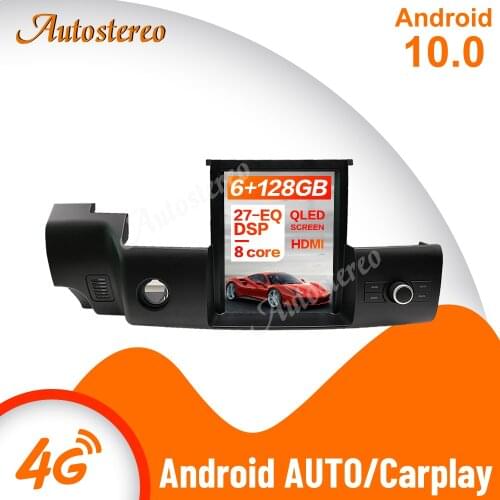For Land Rover Range Rover 2010-2013 Tesla Style Android 10 128G Car GPS Navigation Headunit Multimedia Player Auto Stereo Radio