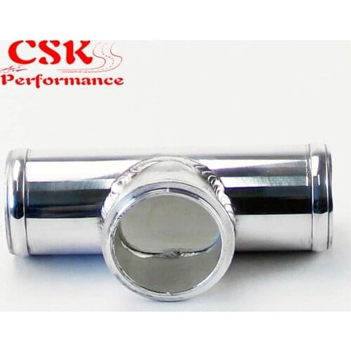 L=150mm 2.36" to 2.36" 60MM T-Pipe Aluminum BOV Adapter Pipe for 35 PSI TYPE S/RS BOV SL