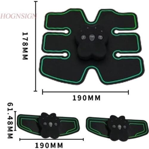 Lazy Stickers Abdomen Abdominal Muscle Muscles Fitness Equipment Home Intelligent Trainer Electro Estimulador Muscular Hot Sale