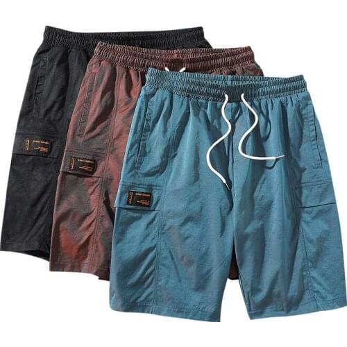 Summer Trend Bright Surface Loose Beach Pants Colorful Reflective Couple Shorts Mens Casual Fashion Shorts -40