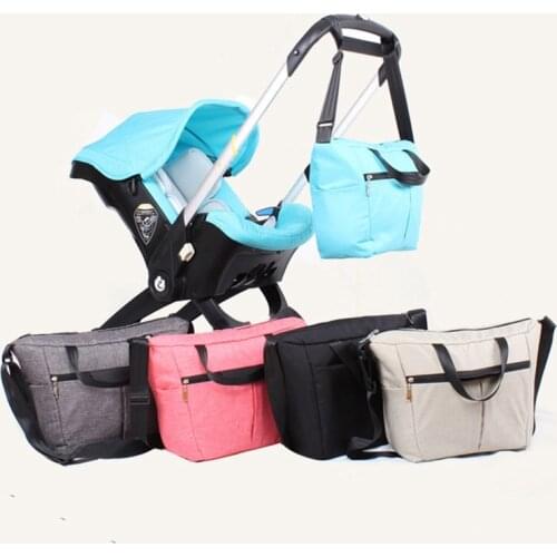 Multi-color Baby Stroller Nappy Bag Multicolored Baby Diaper Bag Large-capacity Fashionable Mothers Maternity Bag Mommy Bag New