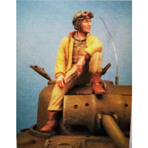 1:35 Resin Figure Model Kit Unassambled Unpainted//1073(NO TANK)